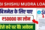 SBI Shishu Mudra Loan Yojana 2024: एक नया व्यवसाय शुरू करने का बेहतरीन अवसर